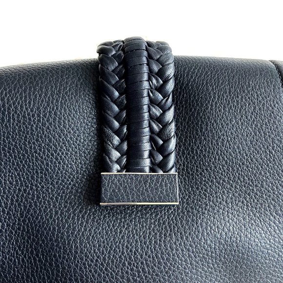 New Altuzarra Ghianda Knot Saddle Bag in Black Leather - Picture 12 of 14